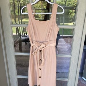 Linen casual dress